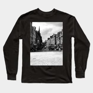 Castle Approach, Edinburgh Long Sleeve T-Shirt